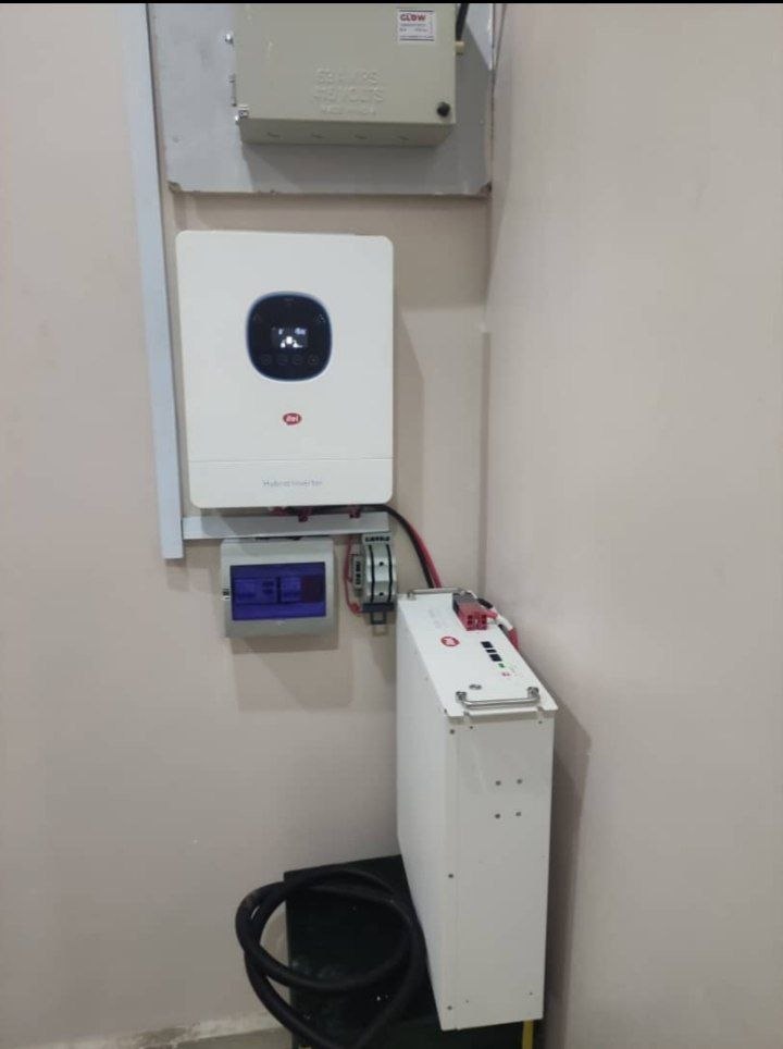 Photo of a residential solar installation in Abuja